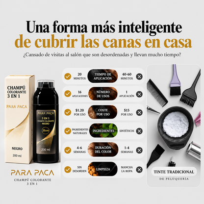 Champú 3 en 1